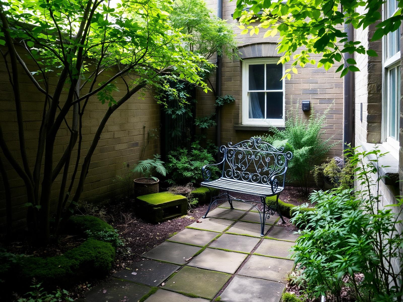 Stockbridge Townhouse Courtyard
